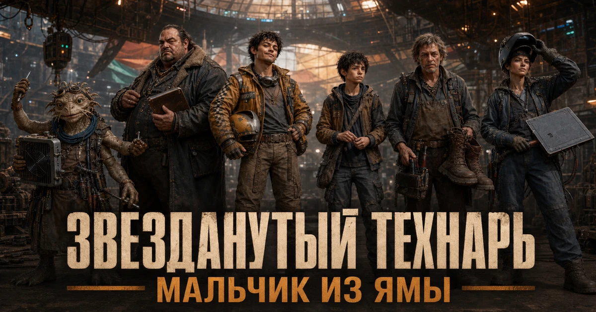 Герои книги «Звезданутый Технарь: Мальчик из Ямы»